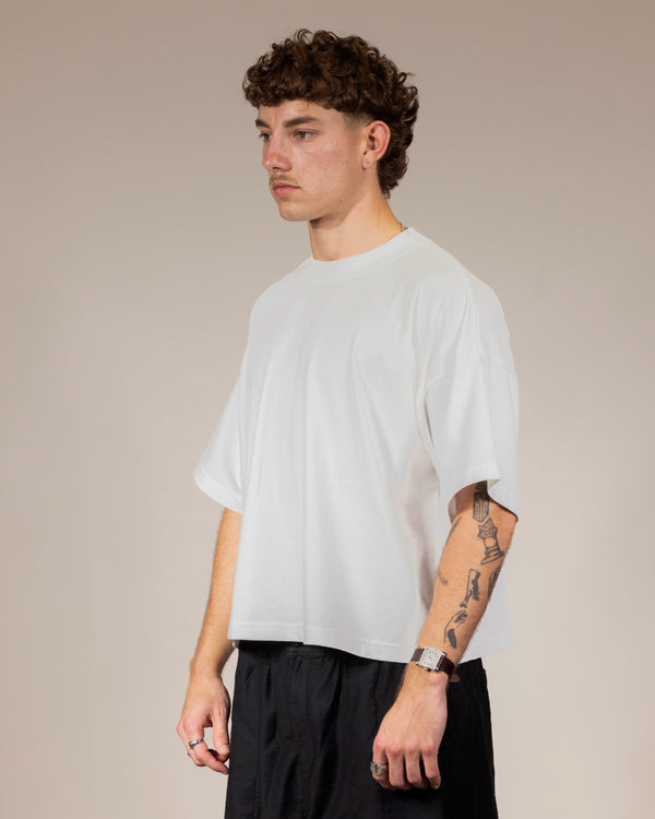 CROPPED FIT WHITE