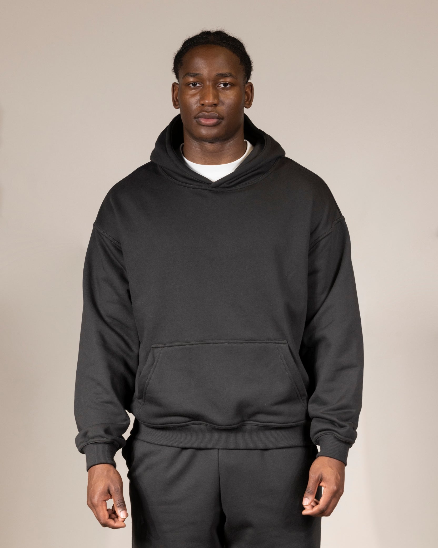 SWEAT HOOD SOFT BLACK