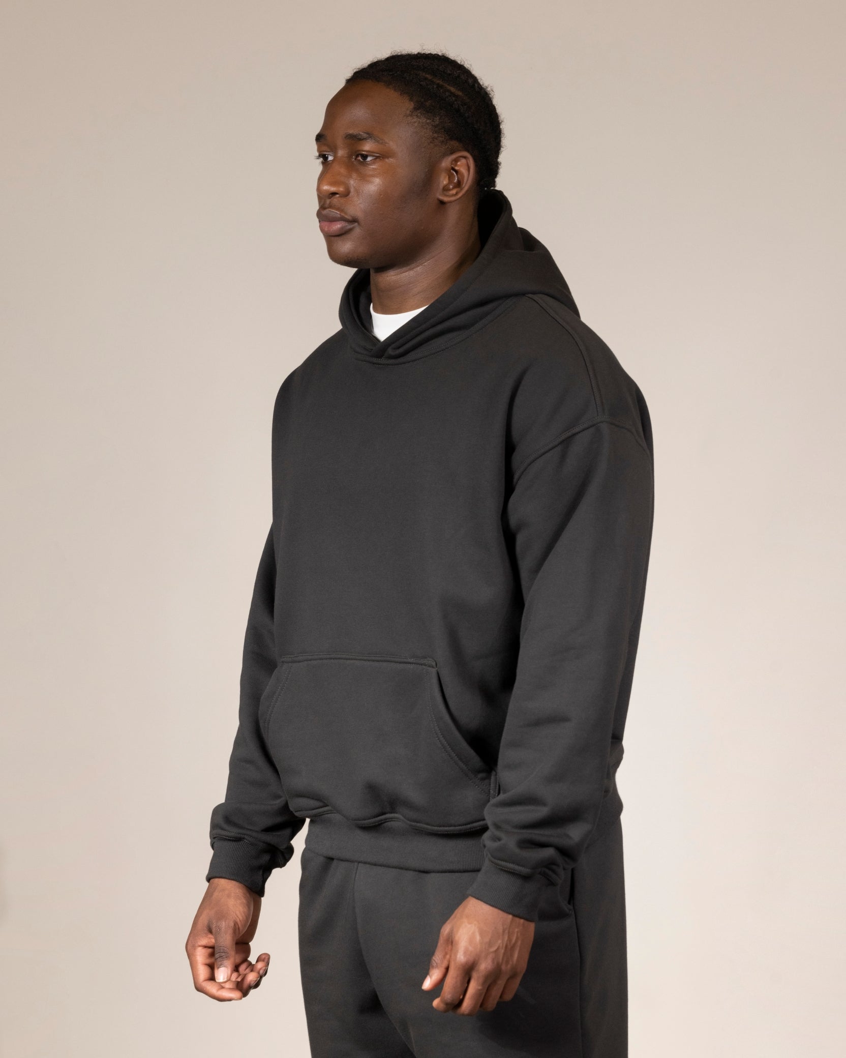 SWEAT HOOD SOFT BLACK