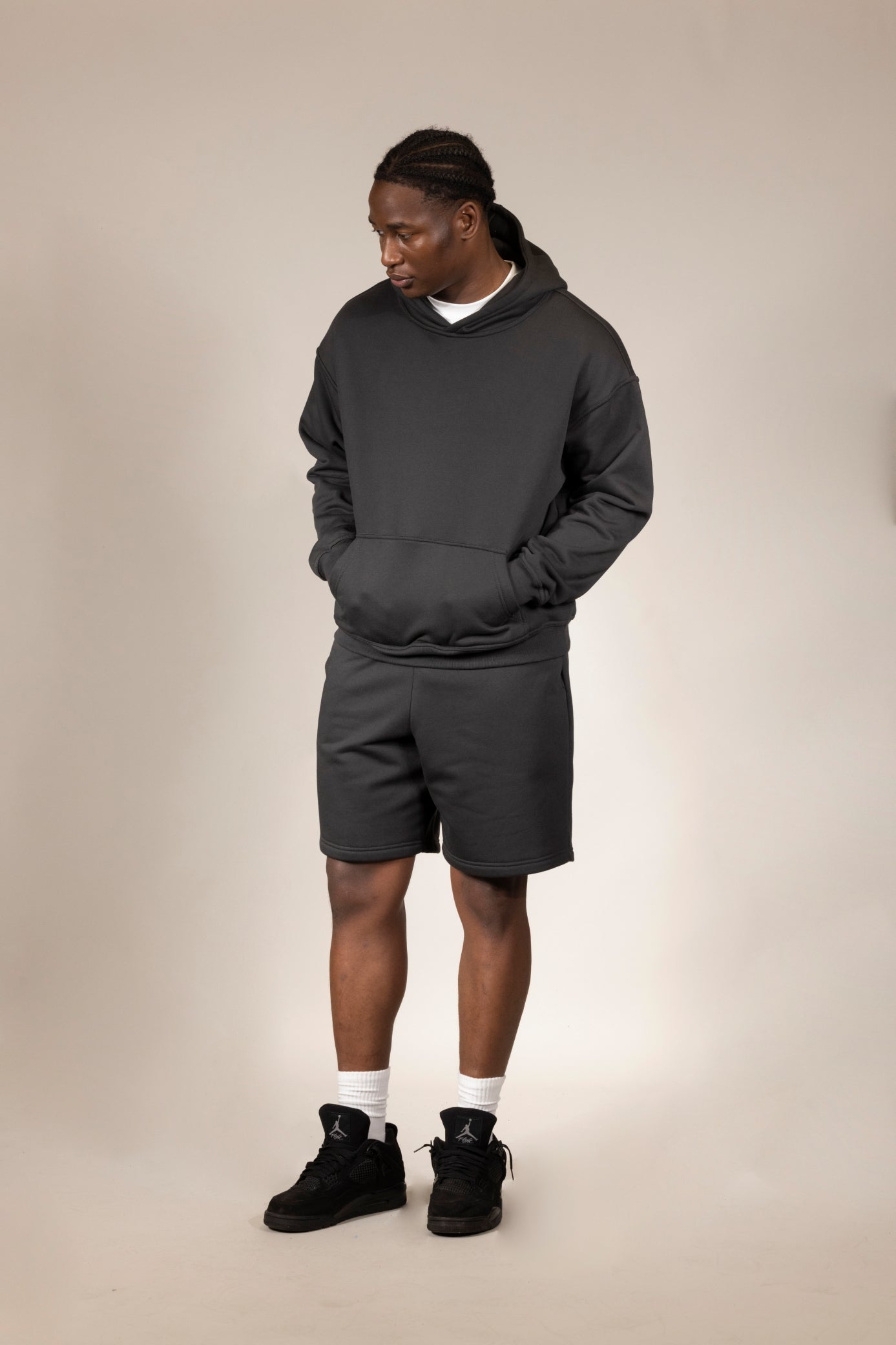 SWEAT HOOD SOFT BLACK