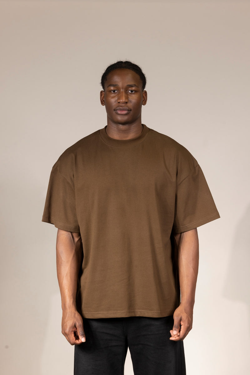 OVERSIZED FIT BROWN
