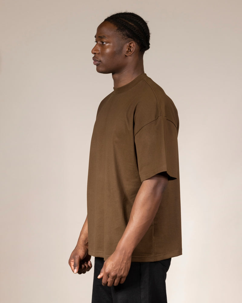 OVERSIZED FIT BROWN