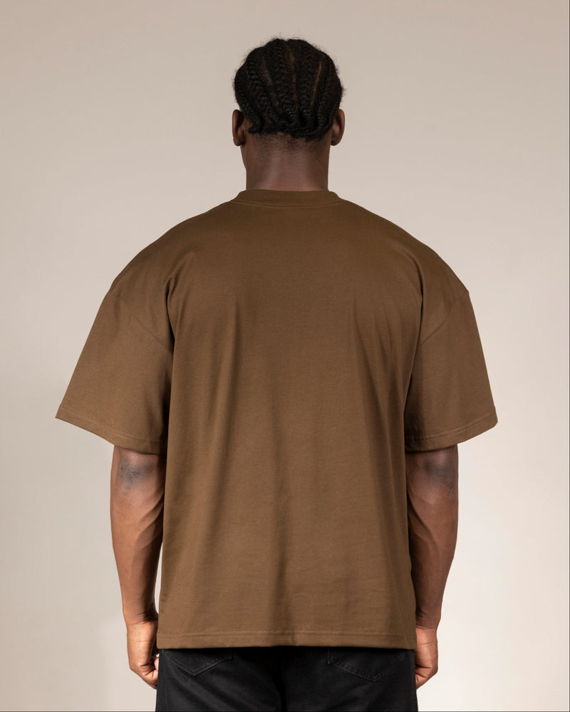 OVERSIZED FIT BROWN