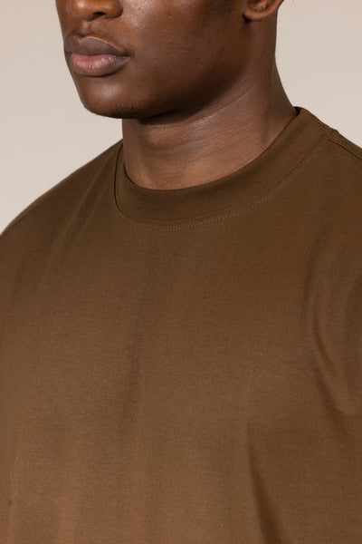 OVERSIZED FIT BROWN