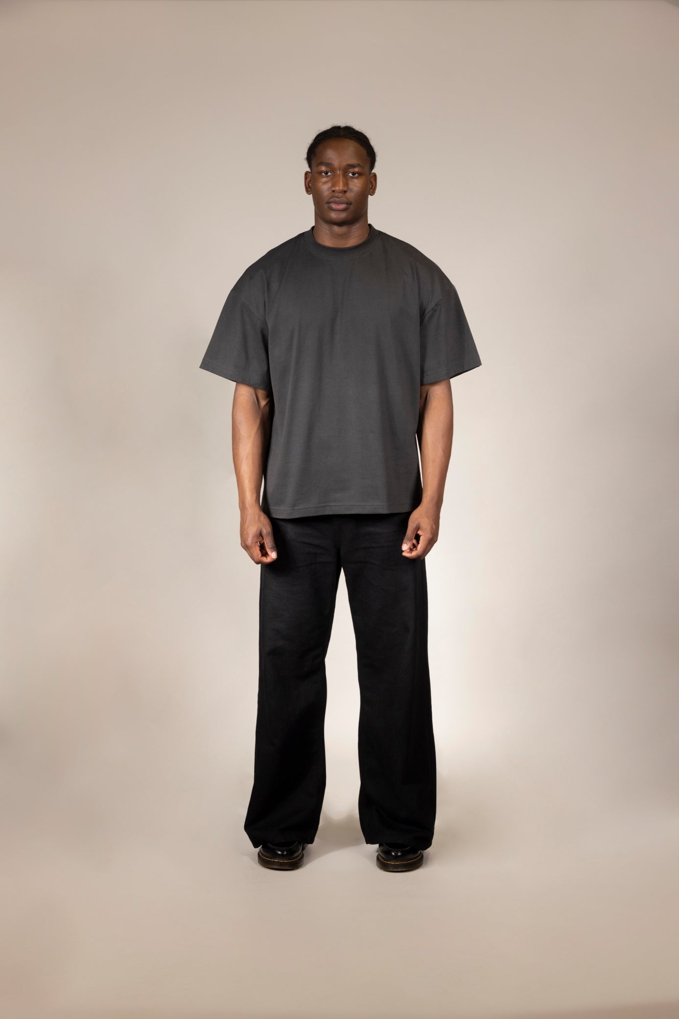 OVERSIZED FIT WASHED BLACK