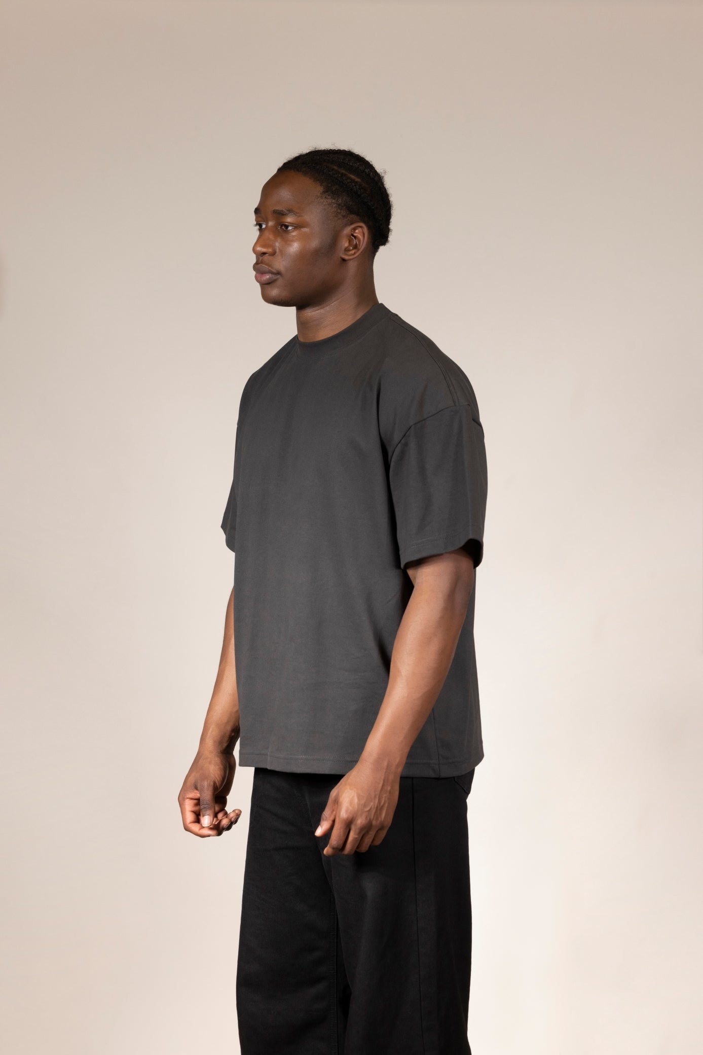 OVERSIZED FIT WASHED BLACK