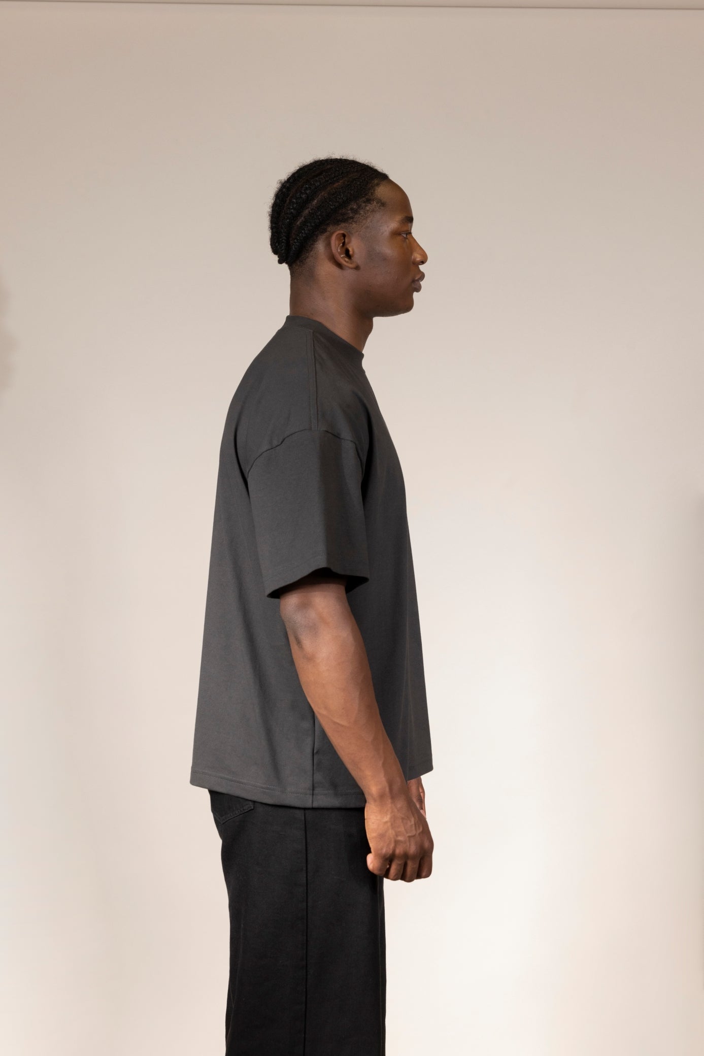 OVERSIZED FIT WASHED BLACK