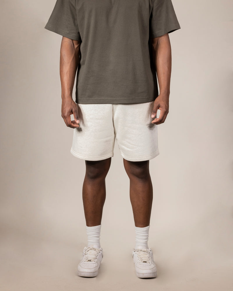 SWEATSHORTS OATMEAL MARLE