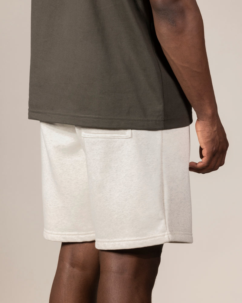 SWEATSHORTS OATMEAL MARLE