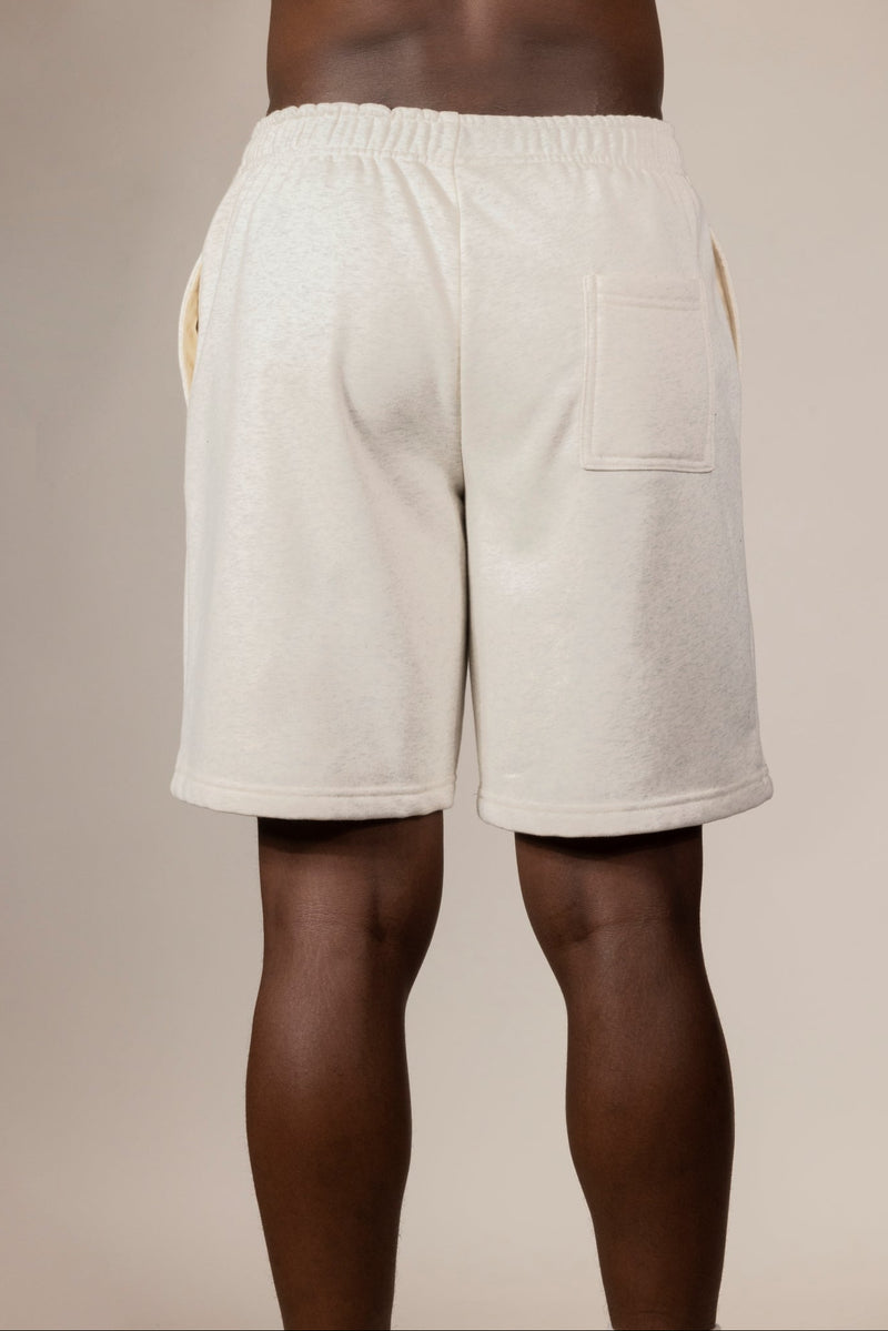 SWEATSHORTS OATMEAL MARLE