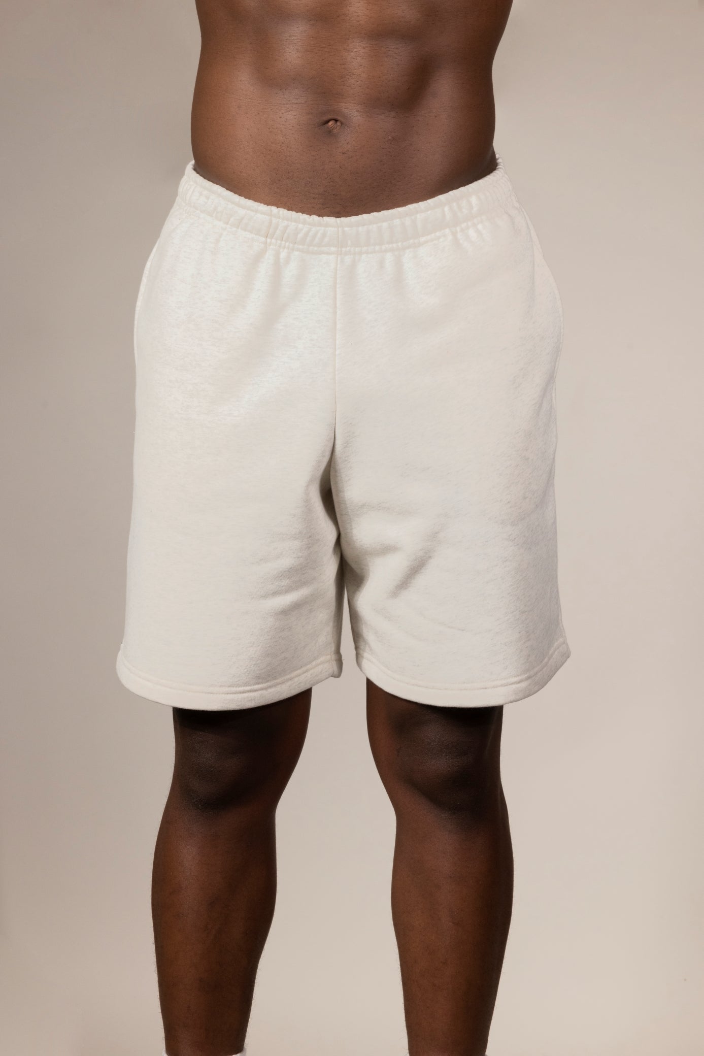 SWEATSHORTS OATMEAL MARLE