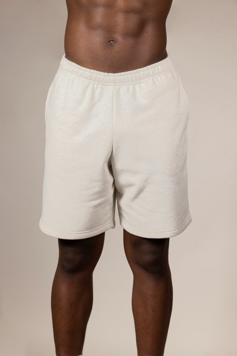 SWEATSHORTS OATMEAL MARLE
