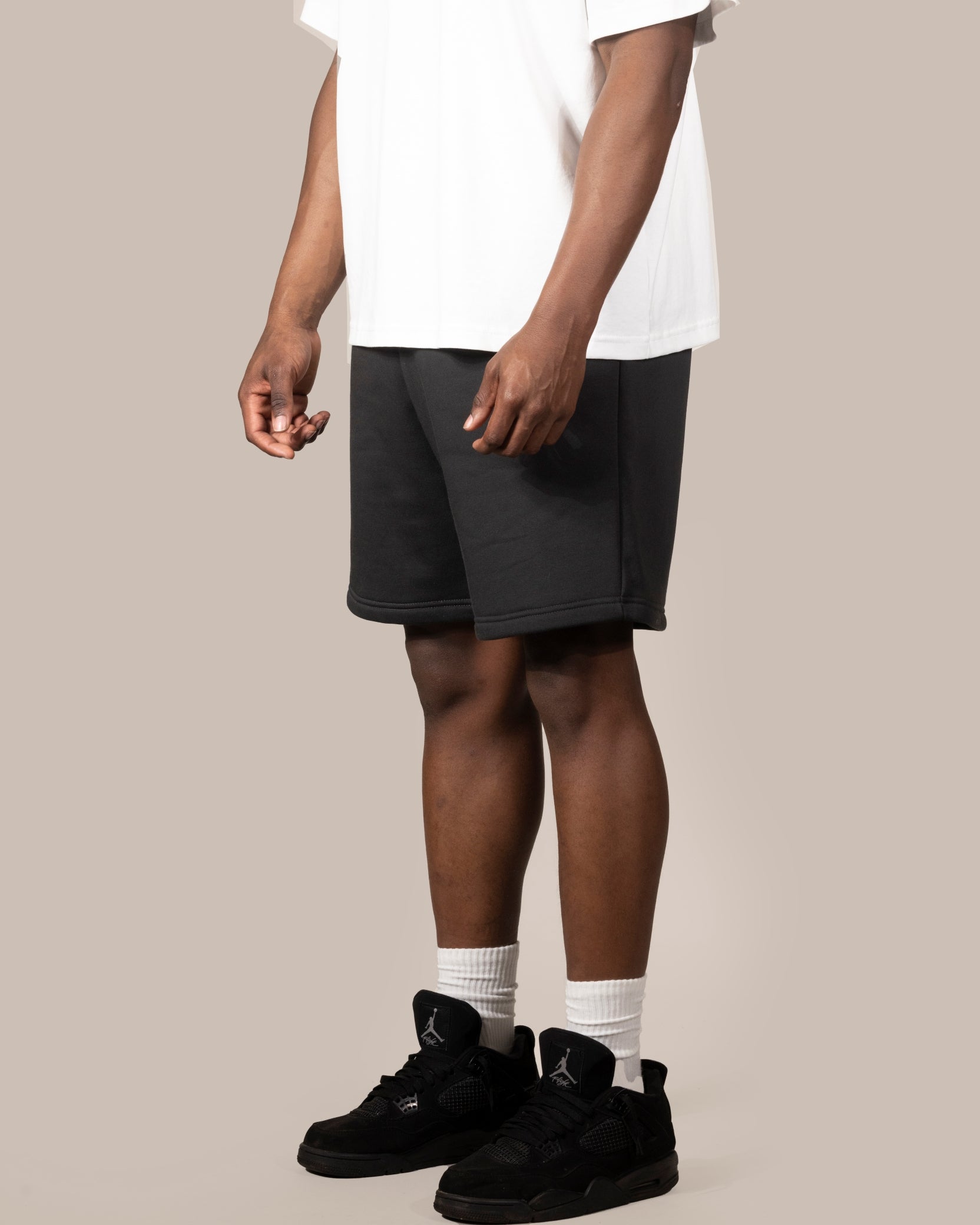 SWEATSHORTS SOFT BLACK